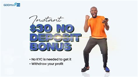 $30 Deposit Bonus. Make a deposit of $30. Get a $30 bonus..